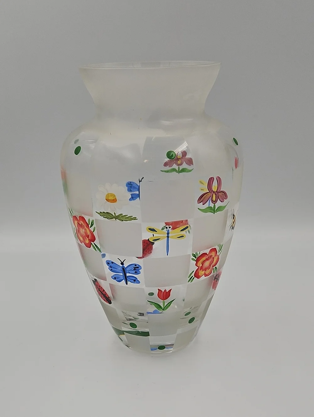 Vintage Handpainted Vase